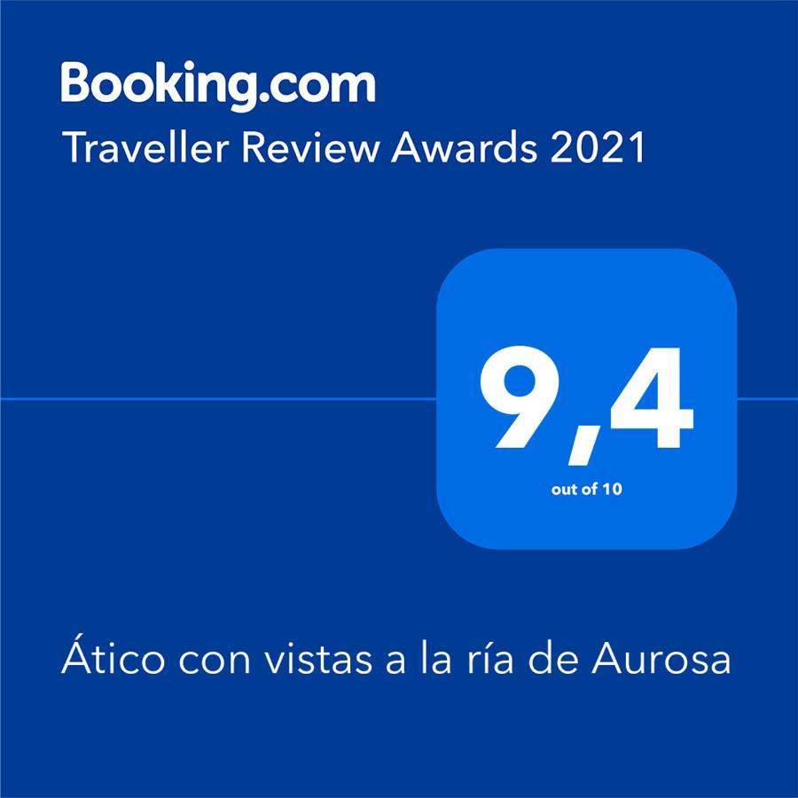 Atico Con Vistas A La Ria De Arosa Appartement Rianjo Buitenkant foto