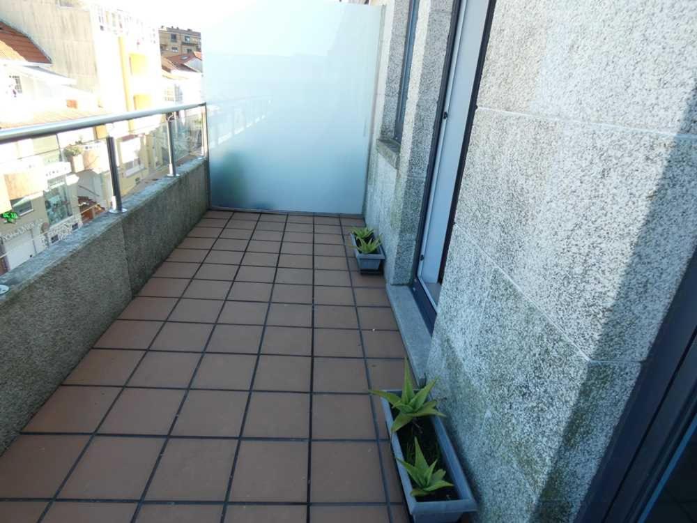 Atico Con Vistas A La Ria De Arosa Appartement Rianjo Kamer foto